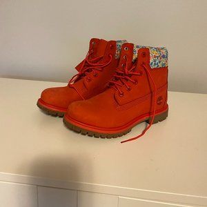 TIMBERLAND PREMIUM WATERPROOF 6-INCH BOOTS MADE WITH LIBERTY FABRIC